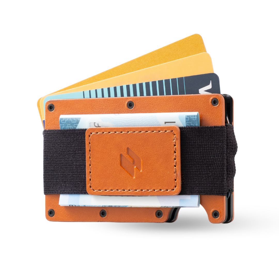 Wallex S Leather Slim RFID Cardholder Wallet