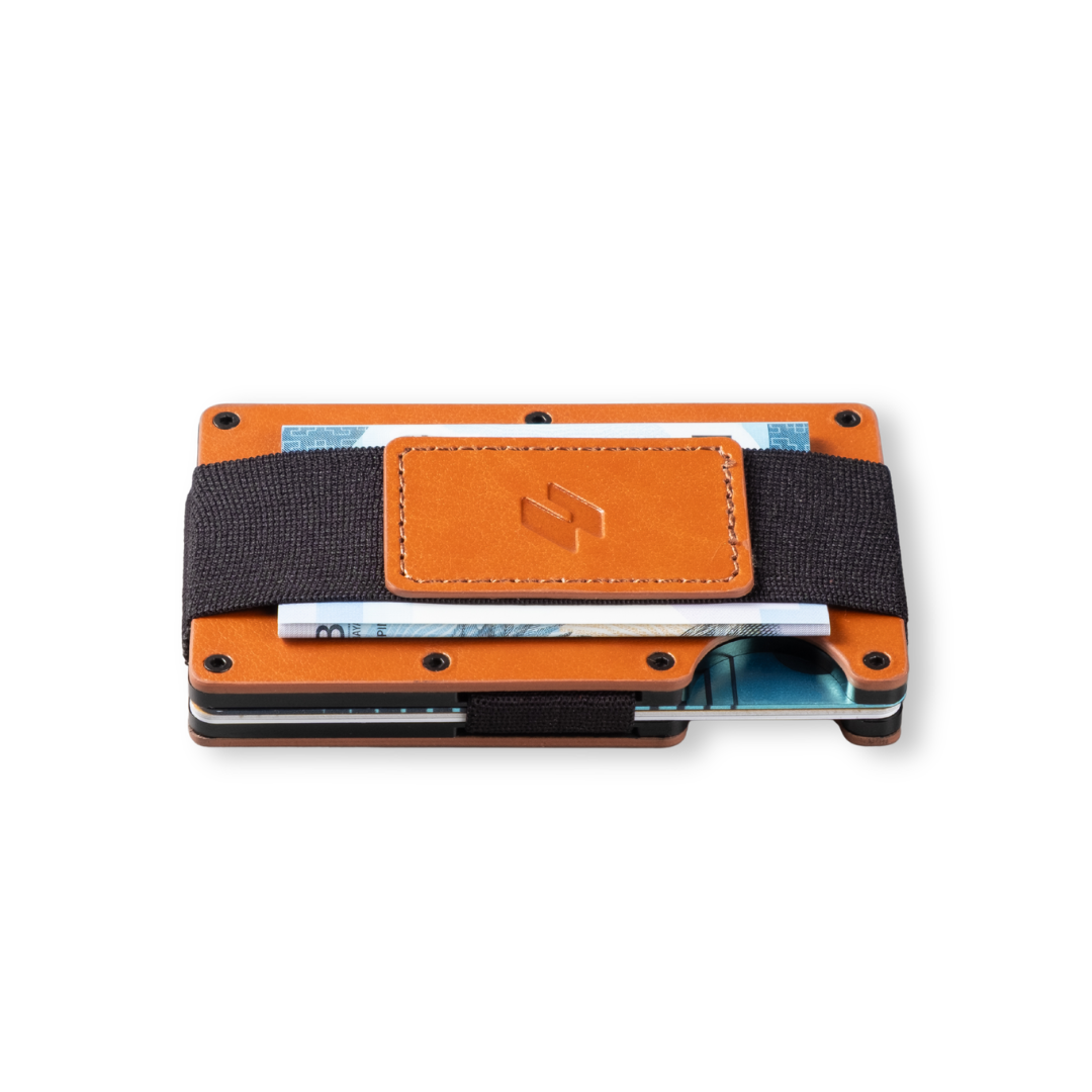 Wallex S Leather Slim RFID Cardholder Wallet