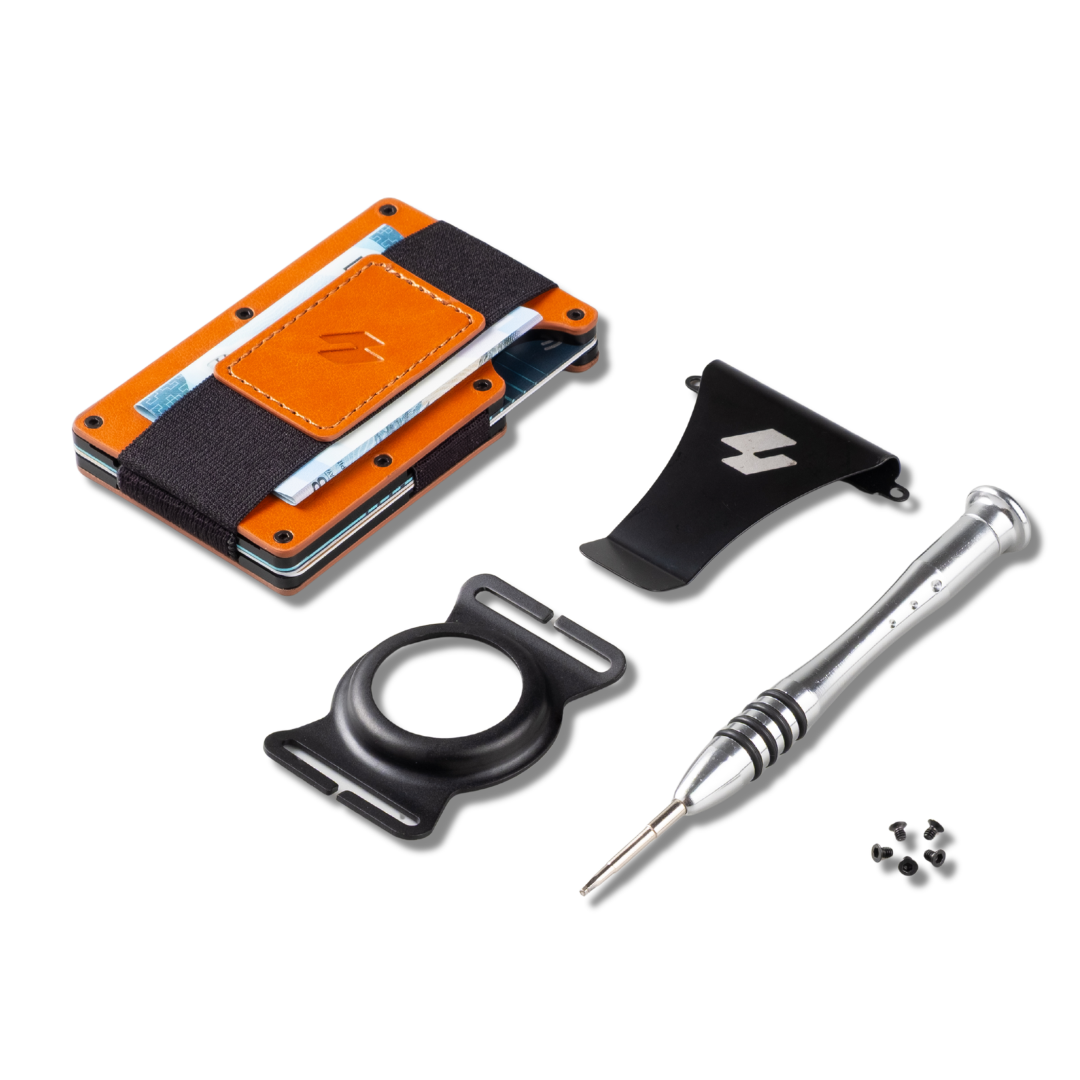 Wallex S Leather Slim RFID Cardholder Wallet