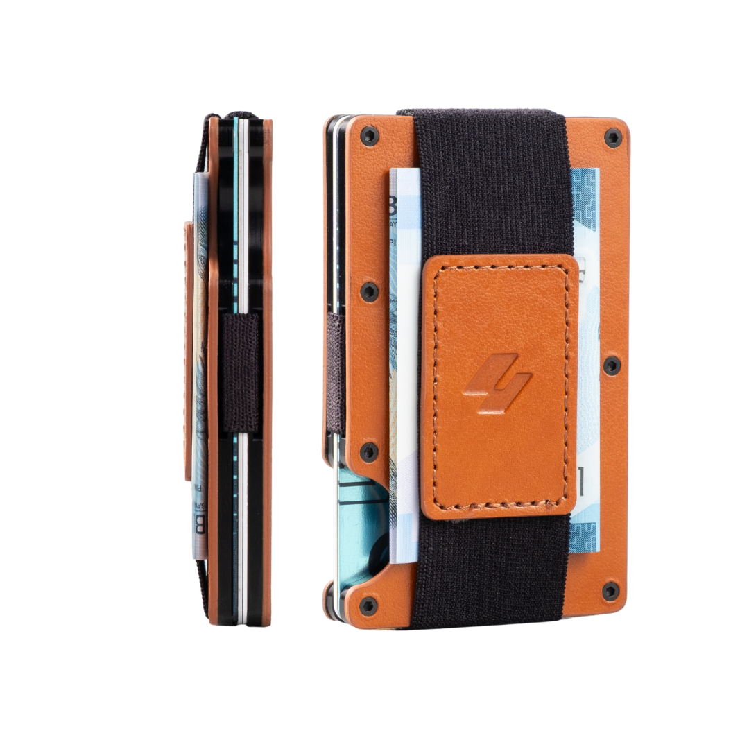 Wallex S Leather Slim RFID Cardholder Wallet