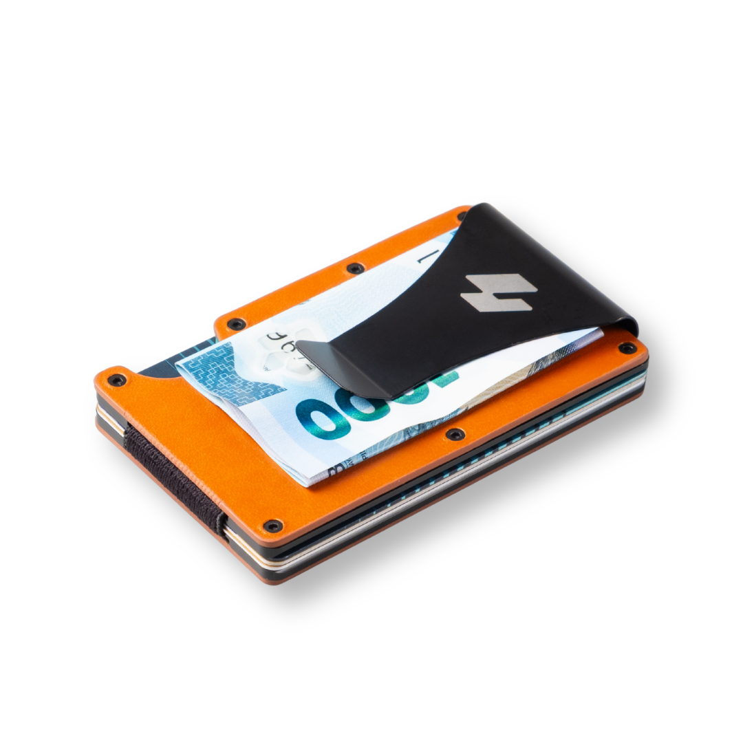 Wallex S Leather Slim RFID Cardholder Wallet